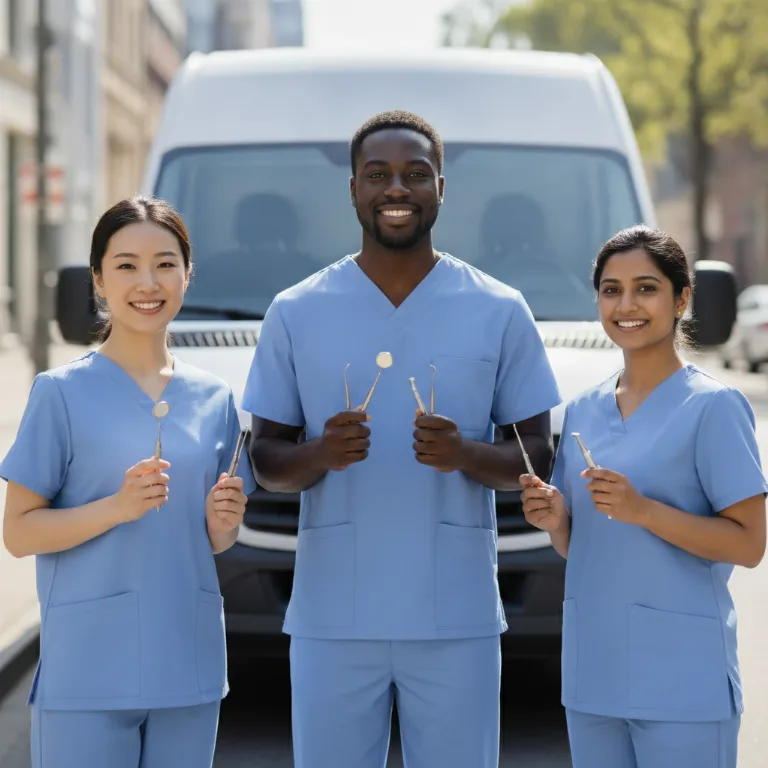 Dentist team in Bloomington